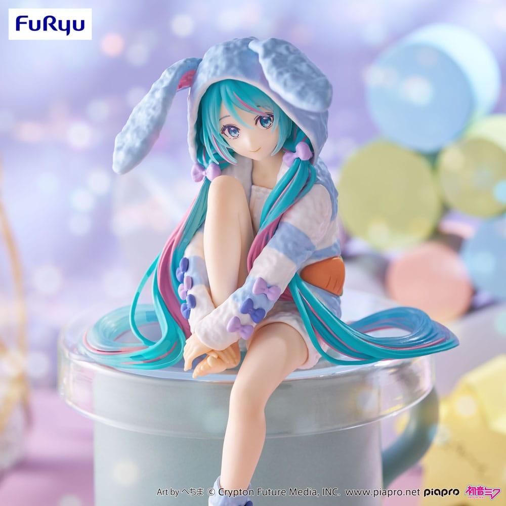 Hatsune Miku - Noodle Stopper- Rabbit Ear Hood Pajama Blue Color Ver.