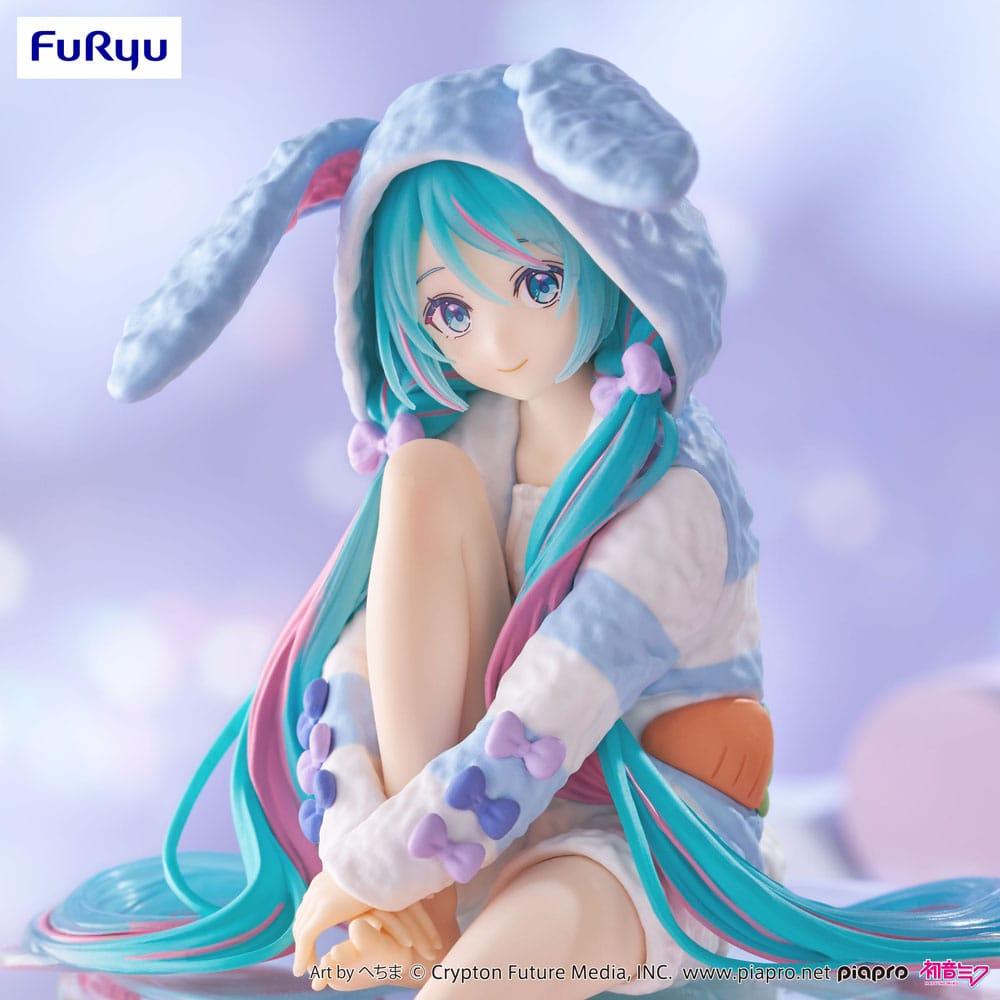 Hatsune Miku - Noodle Stopper- Rabbit Ear Hood Pajama Blue Color Ver.