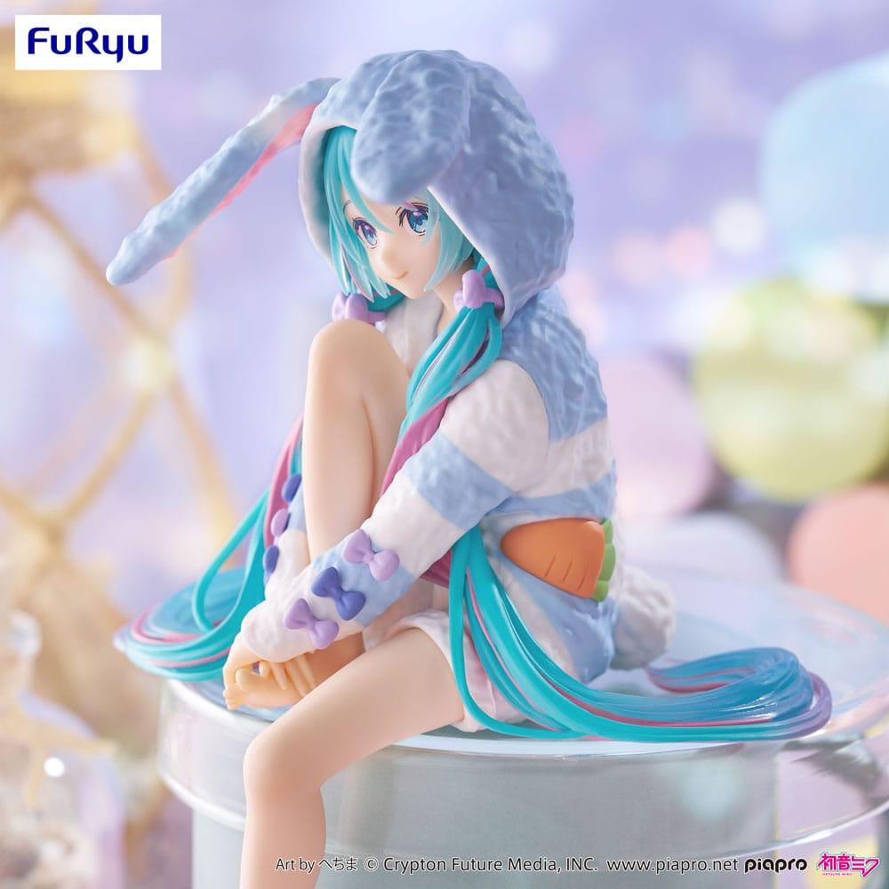 Hatsune Miku - Noodle Stopper- Rabbit Ear Hood Pajama Blue Color Ver.
