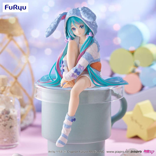 Hatsune Miku - Noodle Stopper- Rabbit Ear Hood Pajama Blue Color Ver.