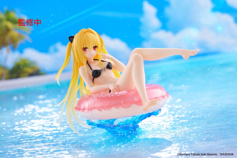 To Love-Ru Darkness Aqua Float Girls PVC Statue Golden Darkness