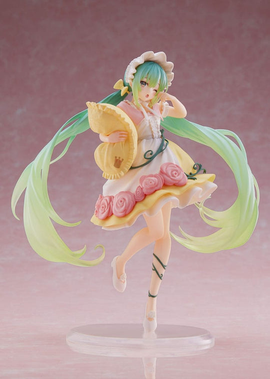Hatsune Miku PVC Statue Hatsune Miku Wonderland Figure Sleeping Beauty