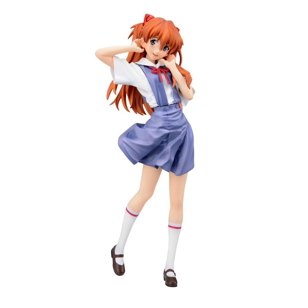 Neon Genesis Evangelion XStellar PVC Statue Asuka Uniform Ver. 21 cm
