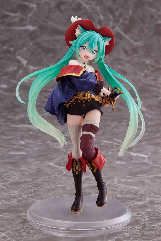 Hatsune Miku PVC Statue Wonderland Puss in Boots 18 cm