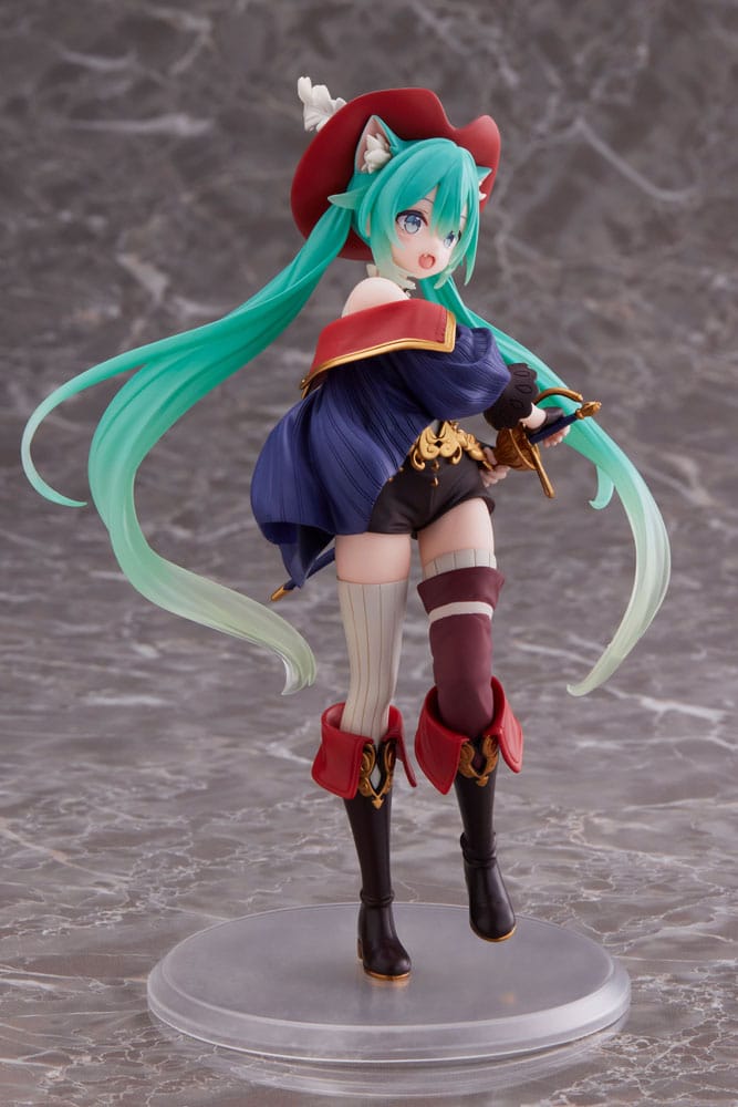 Hatsune Miku PVC Statue Wonderland Puss in Boots 18 cm