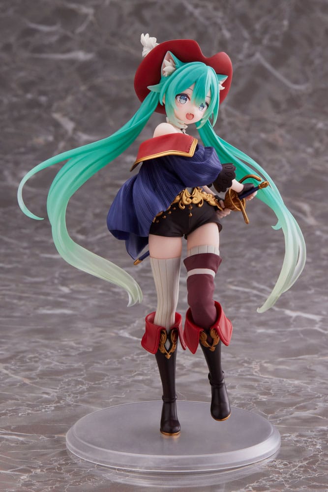 Hatsune Miku PVC Statue Wonderland Puss in Boots 18 cm