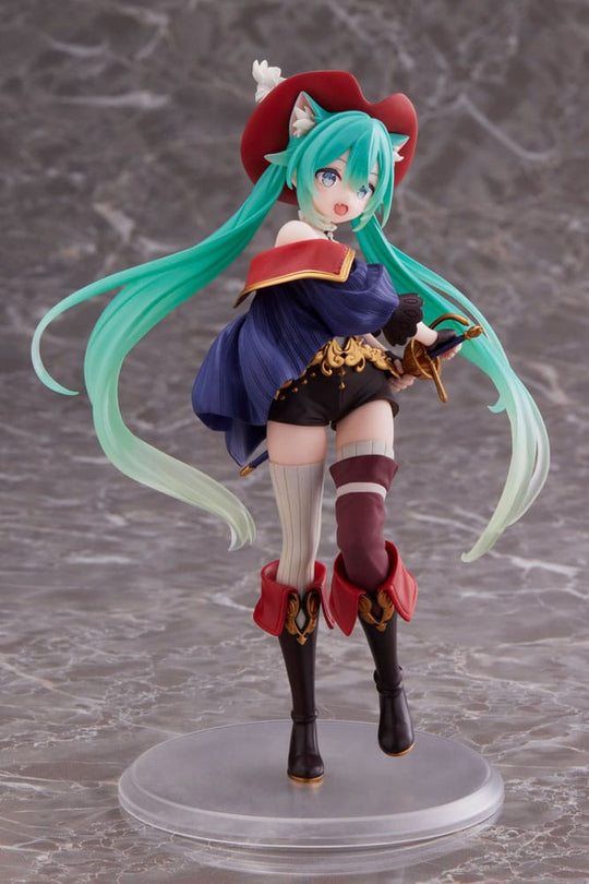 Hatsune Miku PVC Statue Wonderland Puss in Boots 18 cm