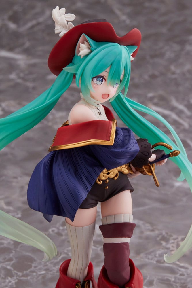 Hatsune Miku PVC Statue Wonderland Puss in Boots 18 cm