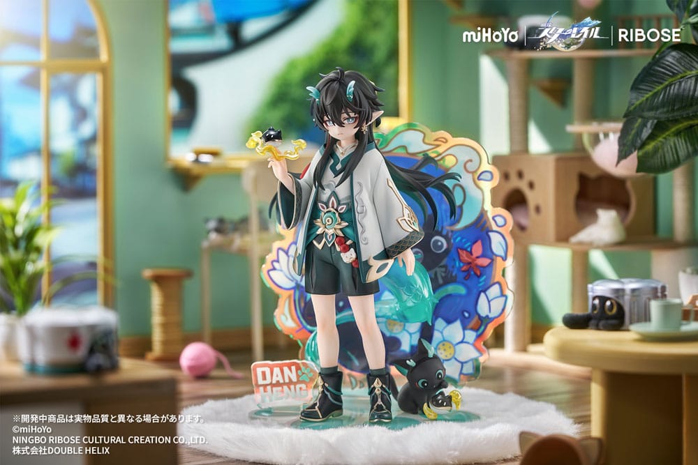 Honkai: Star Rail Rise Up Chibineko Series PVC Statue Dan Heng / Imbibitor Lunae Ver. 19 cm