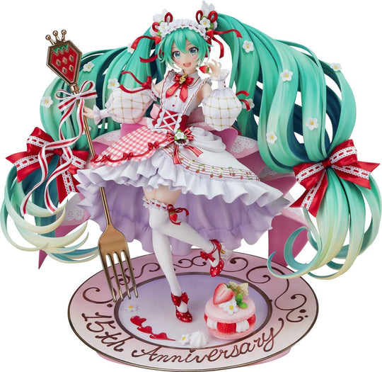 Character Vocal Series 01: Hatsune Miku PVC Statue 1/7: 15th Anniversary Ver. 29 cm