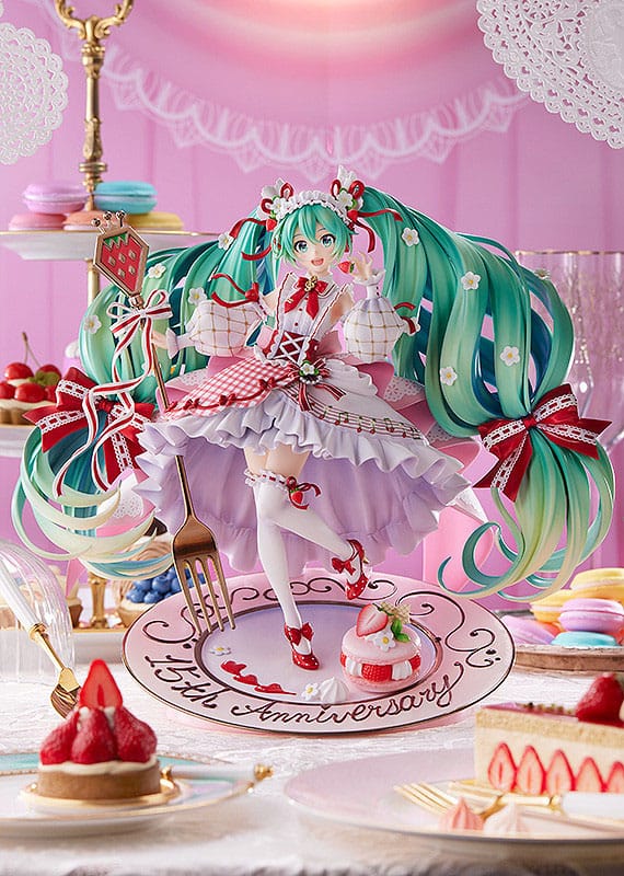 Character Vocal Series 01: Hatsune Miku PVC Statue 1/7: 15th Anniversary Ver. 29 cm