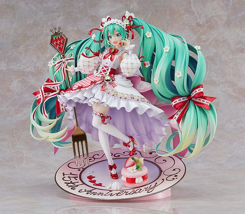 Character Vocal Series 01: Hatsune Miku PVC Statue 1/7: 15th Anniversary Ver. 29 cm