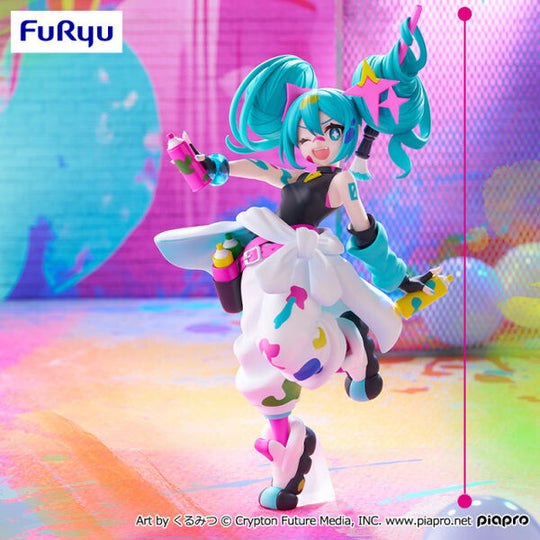 Hatsune Miku - Trio-Try-It - Paint Girl Statue 23cm
