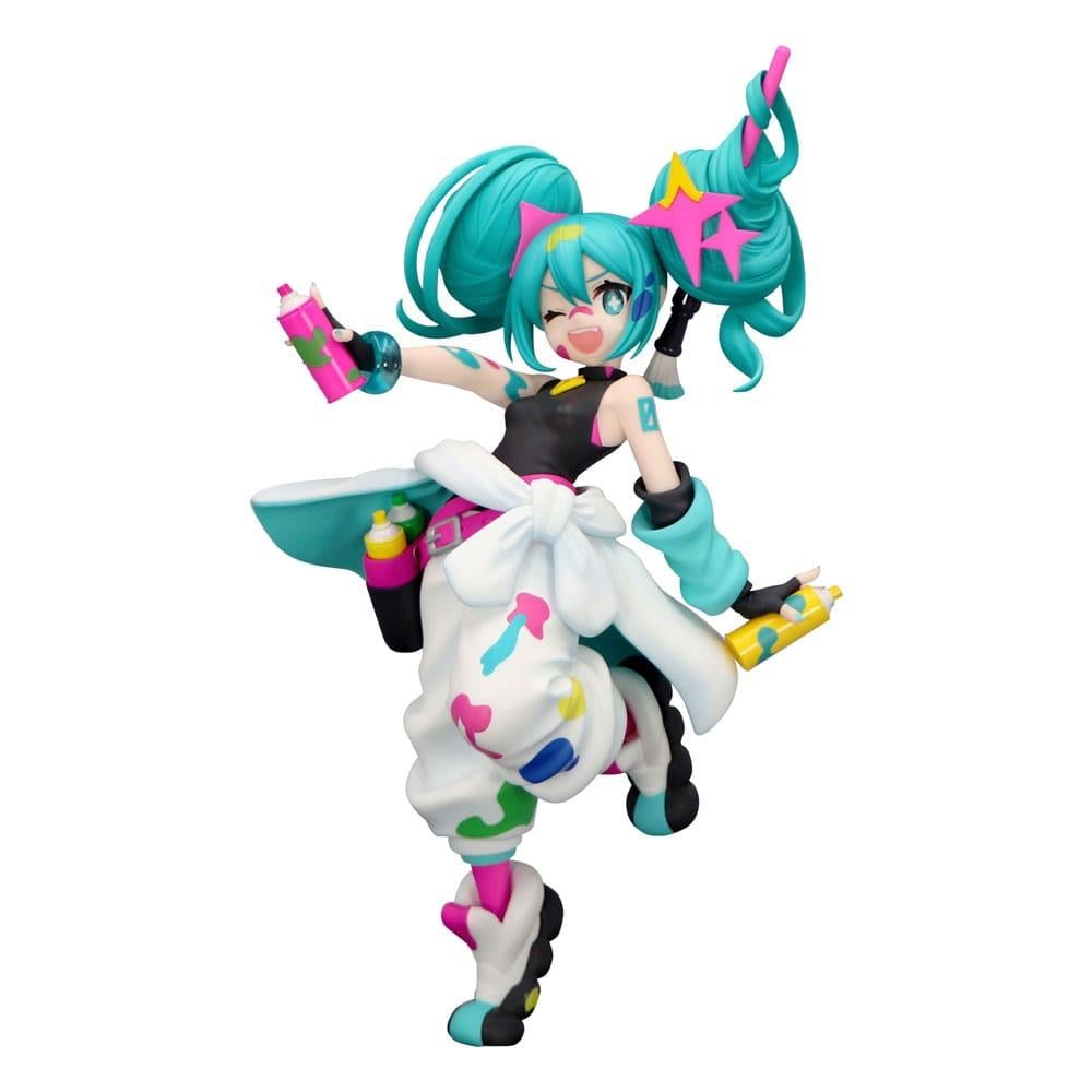 Hatsune Miku - Trio-Try-It - Paint Girl Statue 23cm