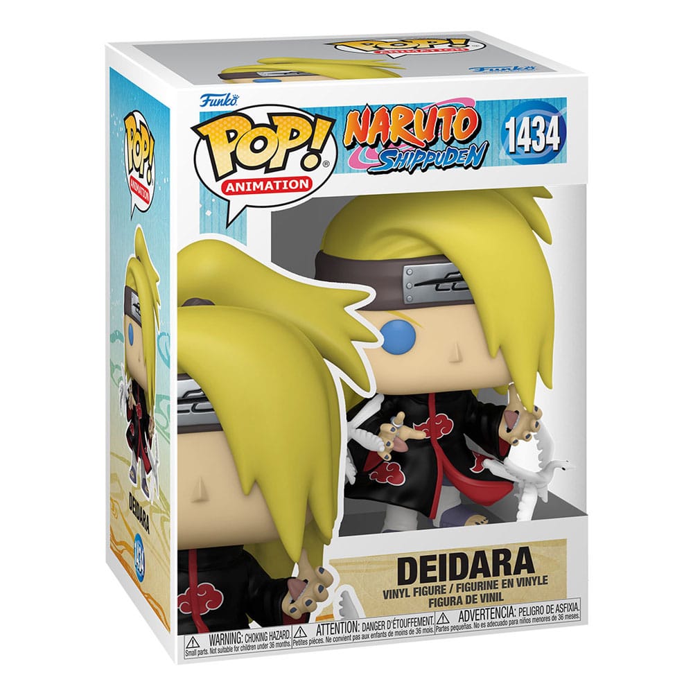 Naruto Pop! Animation Vinyl Figure Deidara 9 cm