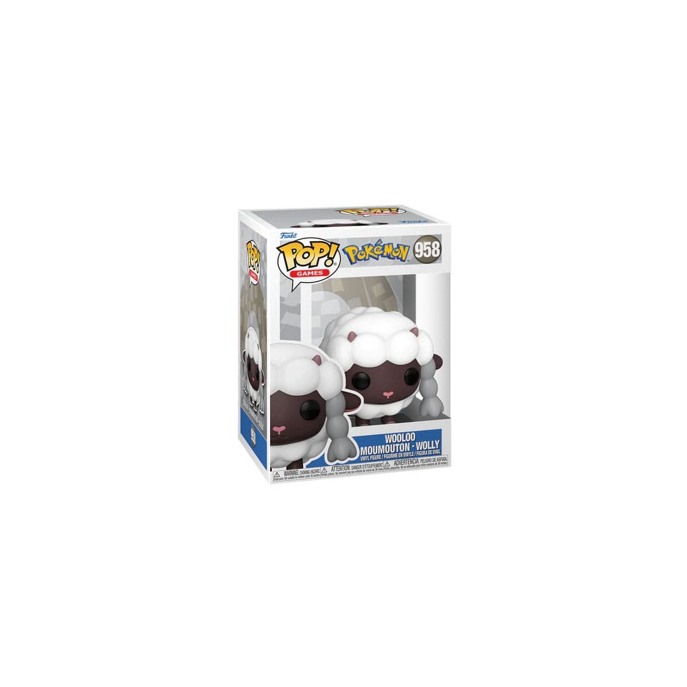 Pokemon POP! Games Vinyl Figure Wooloo (EMEA) 9 cm