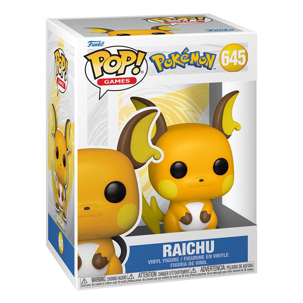 Pokemon POP! Games Vinyl Figure Raichu (EMEA) 9 cm