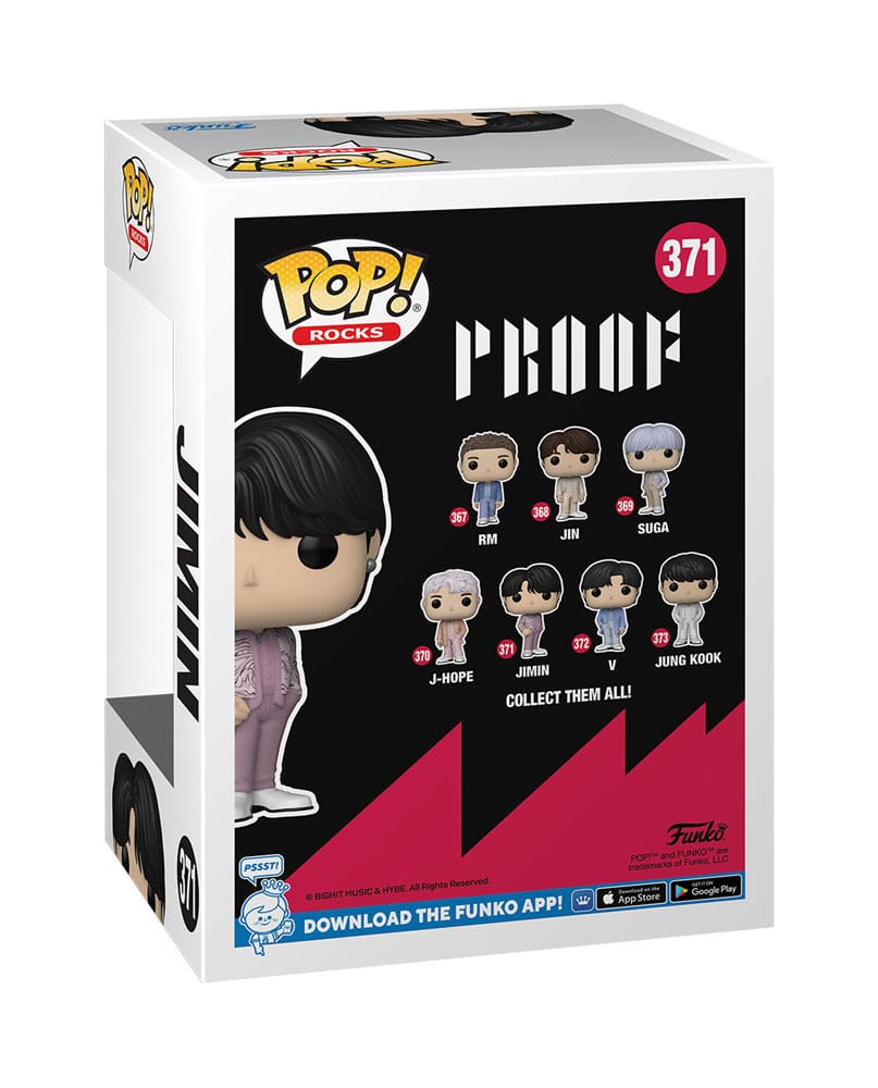 BTS POP! Rocks Vinyl Figure Jimin 9 cm