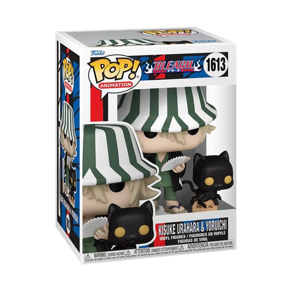 Bleach POP! Animation Vinyl Figure Kisuke w/Yoruichi 9 cm