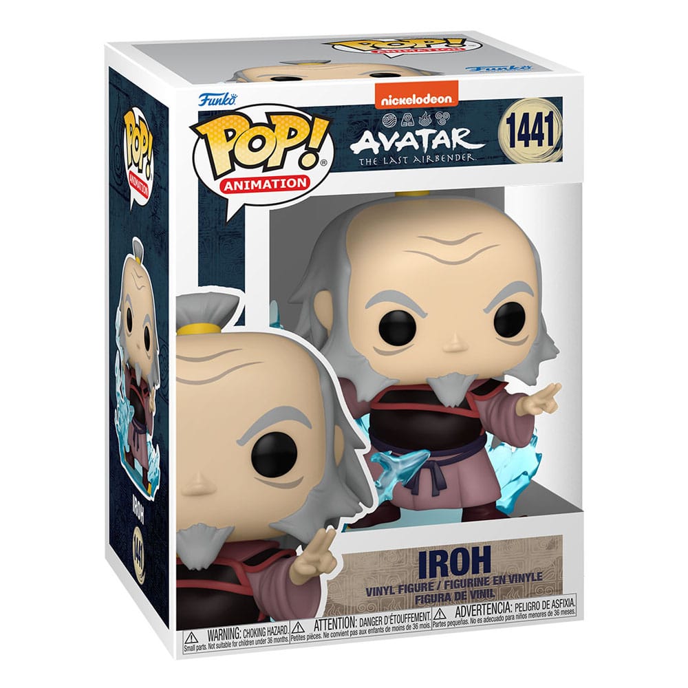 Avatar The Last Airbender POP! Animation Vinyl Figure Iroh w/ Lightning 9 cm