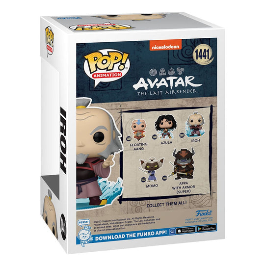 Avatar The Last Airbender POP! Animation Vinyl Figure Iroh w/ Lightning 9 cm