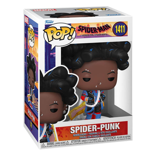 Spiderman Across the Spider-Verse POP! Vinyl Figure Spider-Punk(UN) 9 cm