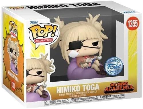 My Hero Academia POP! Animation Vinyl Figure Himiko Toga w/Sushi Exclusive 9 cm