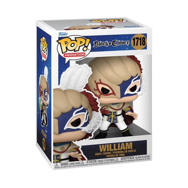 Black Clover POP! Animation Vinyl Figure William 9 cm