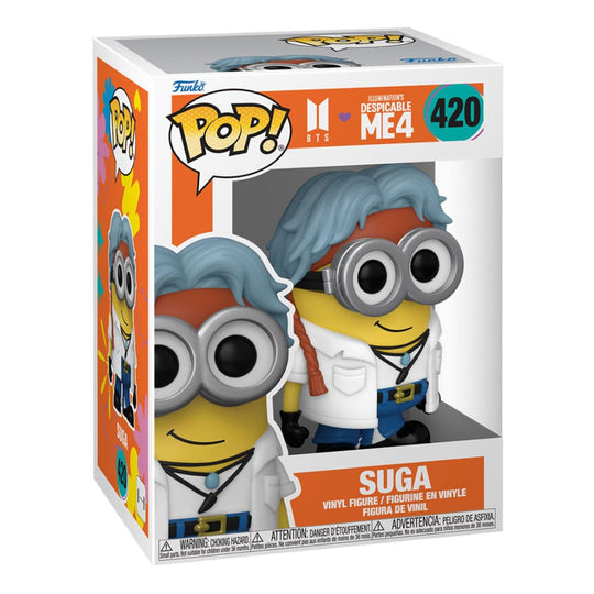 Minions x BTS POP! Rocks Vinyl Figure SUGA 9 cm