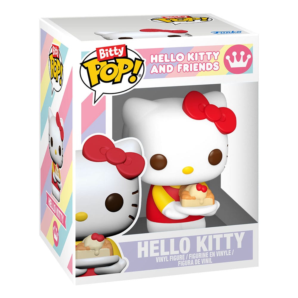 Hello Kitty and Friends Bitty POP! Vinüülkujukeste 4-pakk, seeria 3, 2 cm