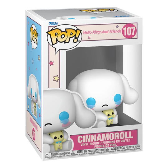 Sanrio POP! Animation Vinyl Figure Hello Kitty - Cinnamoroll 9cm