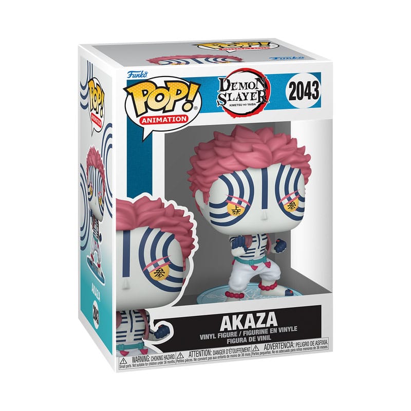 Demon Slayer: Kimetsu no Yaiba POP! Animation Vinyl Figure Akaza