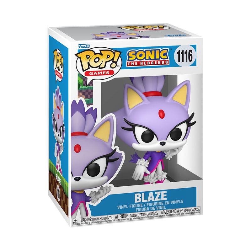 Sonic the Hedgehog POP! Games Vinyl Figure Blaze the Cat