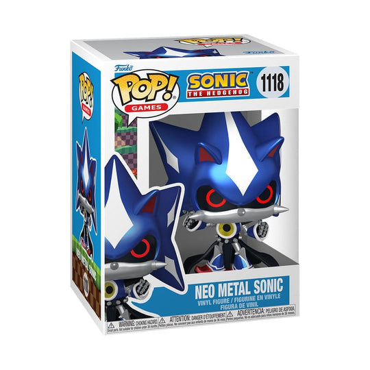 Sonic the Hedgehog POP! Games Vinyl Figure Neo Metal Sonic (MT)