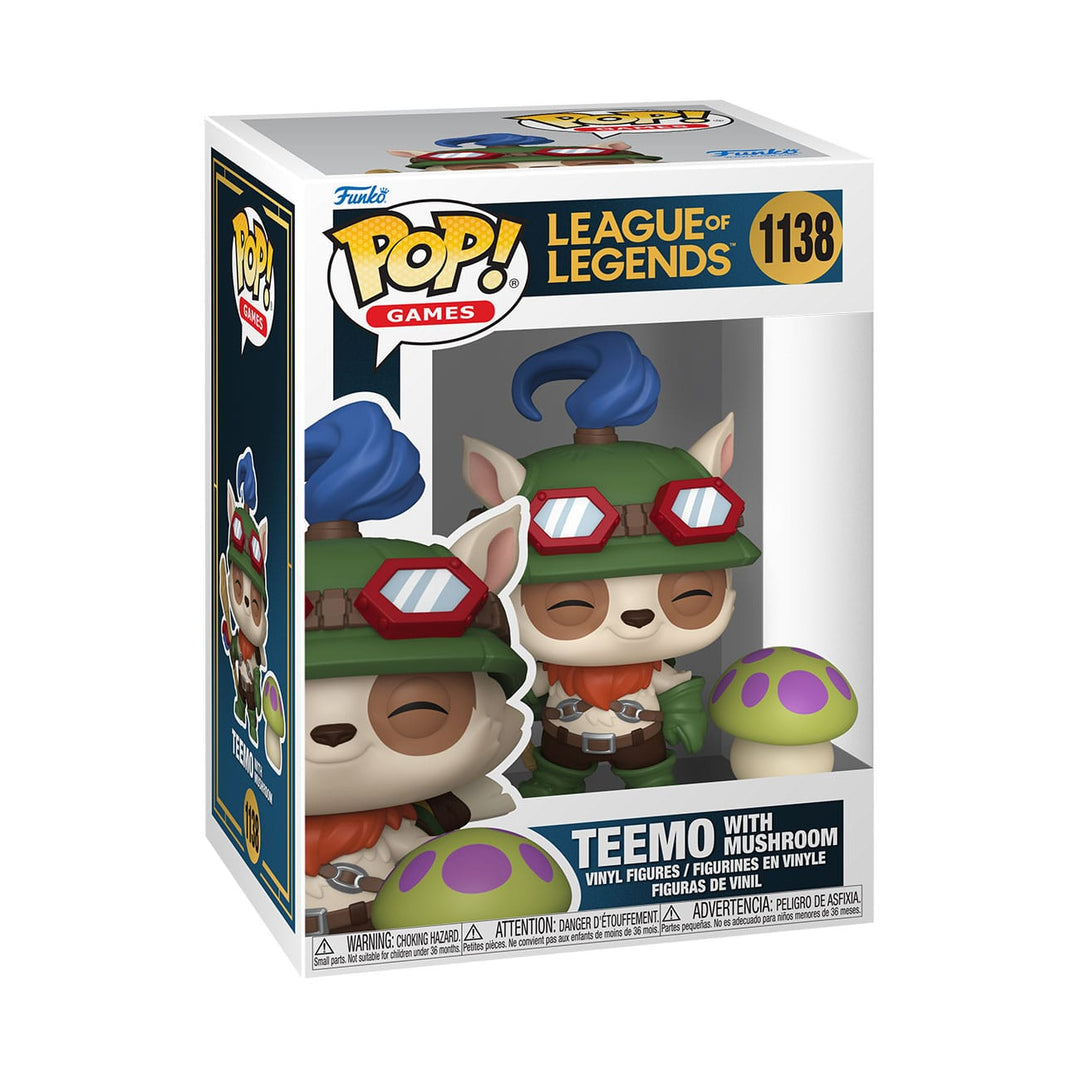 League of Legends POP!&Buddy Games Vinyl Figure Teemo w/Shroom