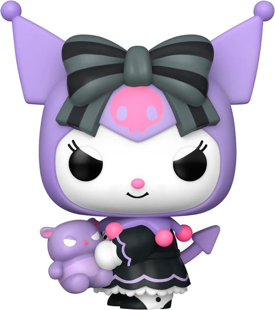 Sanrio POP! Animation Vinyl Figures Kuromi with Baku 9 cm
