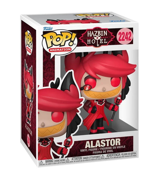 Hazbin Hotel POP! Animation Vinyl Figure Alastor 9 cm