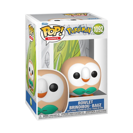 Pokémon POP! Games Vinyl Figure Rowlet 9 cm