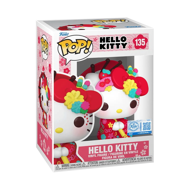 Hello Kitty POP! Sanrio Vinyl Figure Hello Kitty en Kimono 9 cm