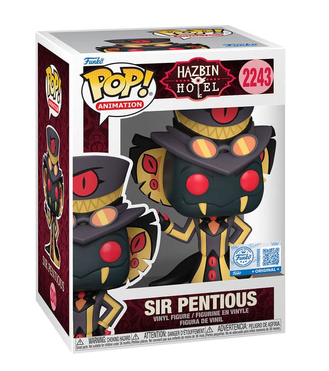 Hazbin Hotel POP! Animation Vinyl Figures Sir Pentious 9 cm