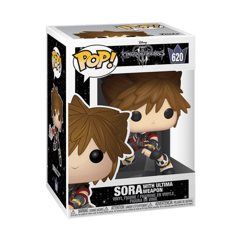 Kingdom Hearts 3 POP! Disney Vinyl Figure Sora w/Shield 9 cm