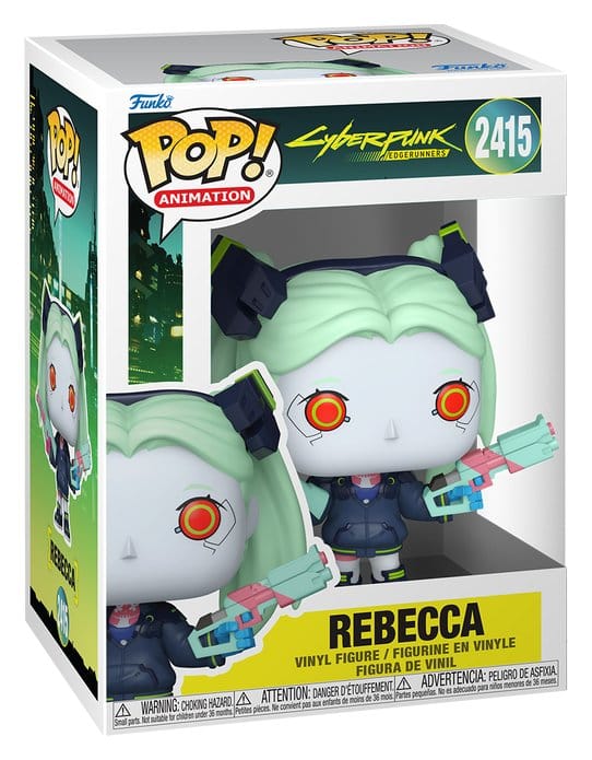 Cyberpunk: Edgerunners Animation POP! Vinyl Figure Rebecca 9 cm
