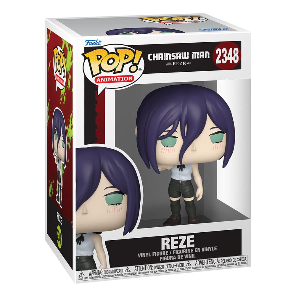 Chainsaw Man POP! Animation Vinyl Figures Reze 9 cm