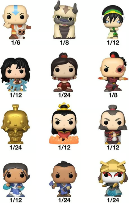 Avatar The Last Airbender Bitty POP! Vinyl Figure 2,5 cm
