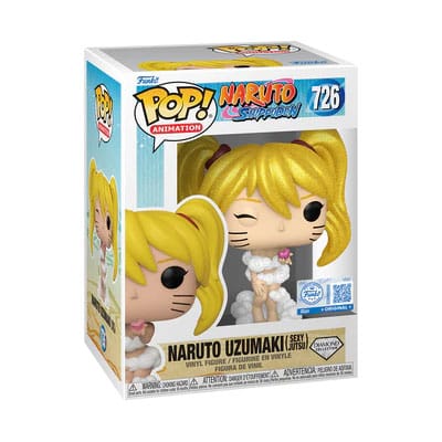 Naruto Pop! Animation Vinyl Figure Naruto (Sexy Jutsu) Diamond Exclusive