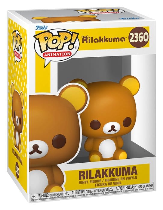 Rilakkuma POP! Animation Vinyl Figure Rilakkuma