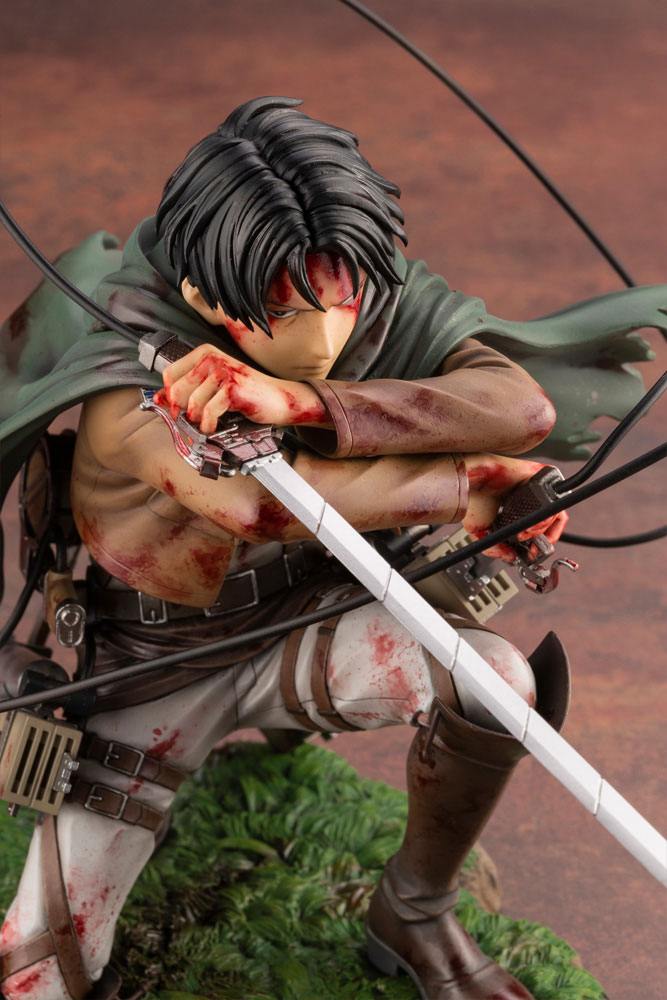 Attack on Titan ARTFXJ Statue 1/7 Levi Fortitude Ver. 17 cm