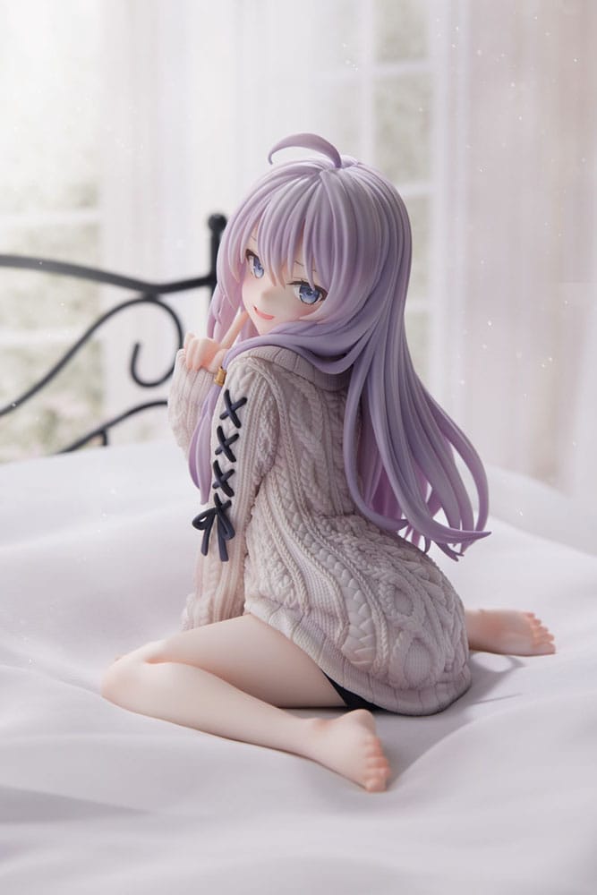 Wandering Witch: The Journey of Elaina PVC Statue 1/7 Elaina Knit One-piece Dress Ver. 15 cm