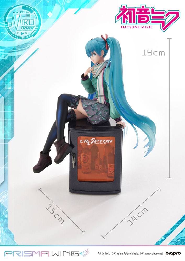 Hatsune Miku Prisma Wing PVC Statue 1/7 Hatsune Miku (Art by lack) 19 cm