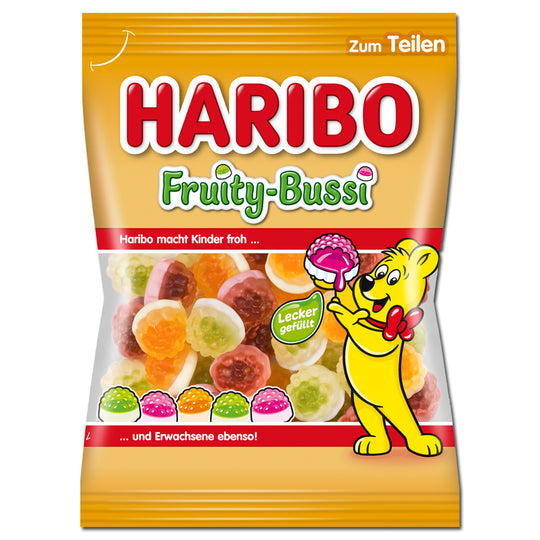 Haribo Fruity Bussi, fruit gummies 175g